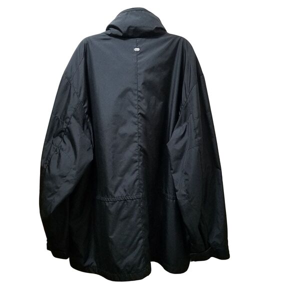 Vintage ECKO UNLTD Function Shelter Jacket Men’s XL Black Stowaway Hood Utility - Picture 2 of 7